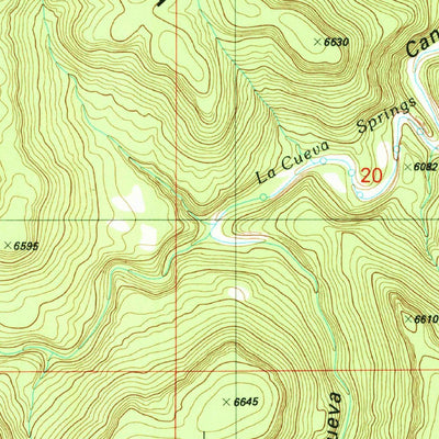United States Geological Survey Los Montoyas, NM (1989, 24000-Scale) digital map