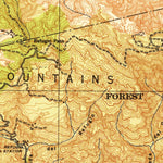 United States Geological Survey Los Olivos, CA (1943, 62500-Scale) digital map