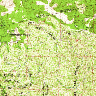 United States Geological Survey Los Olivos, CA (1959, 62500-Scale) digital map