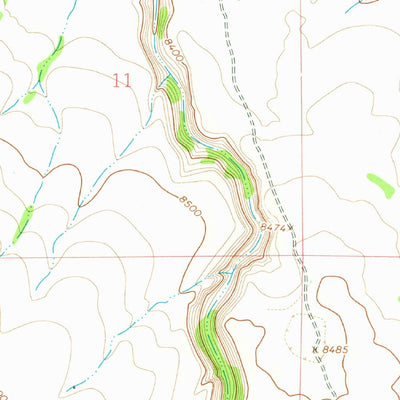 United States Geological Survey Los Pinos, NM-CO (1963, 24000-Scale) digital map