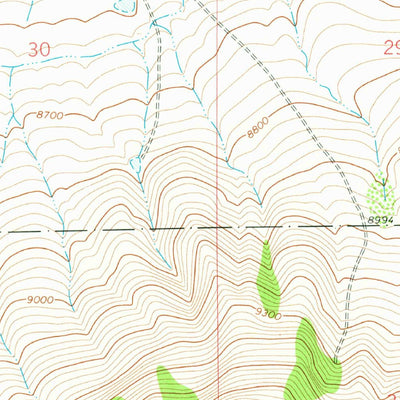 United States Geological Survey Los Pinos, NM-CO (1963, 24000-Scale) digital map