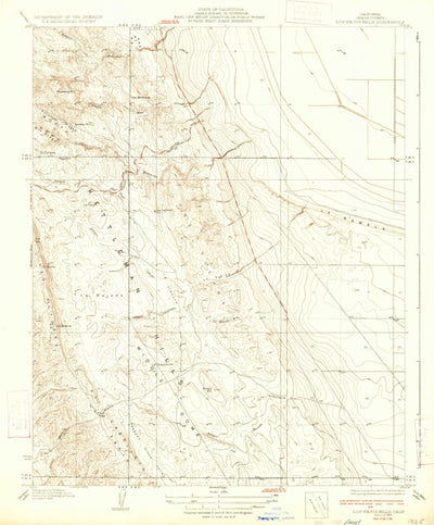 United States Geological Survey Los Viejos, CA (1934, 31680-Scale) digital map