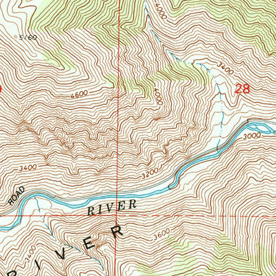 United States Geological Survey Lost Basin, OR (1994, 24000-Scale) digital map
