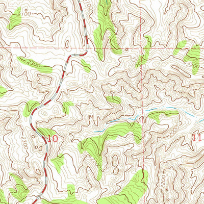 United States Geological Survey Lost Bridge, ND (1970, 24000-Scale) digital map