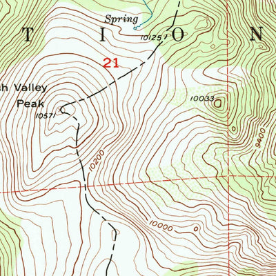 United States Geological Survey Lost Cannon Peak, CA (1954, 24000-Scale) digital map