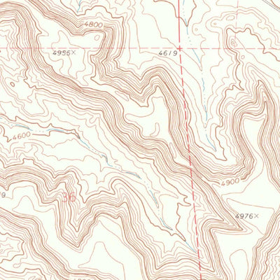 United States Geological Survey Lost Canyon, CO (1972, 24000-Scale) digital map