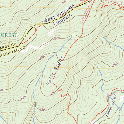 United States Geological Survey Lost City, WV (2023, 24000-Scale) digital map