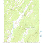 United States Geological Survey Lost City, WV-VA (1966, 24000-Scale) digital map