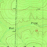 United States Geological Survey Lost Corner, AR (1980, 24000-Scale) digital map