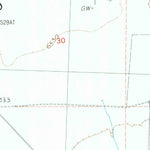 United States Geological Survey Lost Creek Butte NW, WY (1989, 24000-Scale) digital map