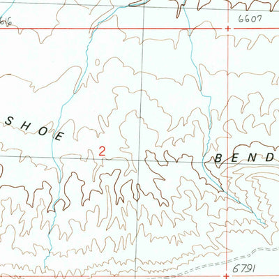 United States Geological Survey Lost Creek Butte NW, WY (1989, 24000-Scale) digital map