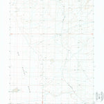 United States Geological Survey Lost Creek Butte SW, WY (1989, 24000-Scale) digital map