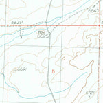 United States Geological Survey Lost Creek Butte SW, WY (1989, 24000-Scale) digital map