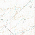 United States Geological Survey Lost Creek Butte, WY (1960, 62500-Scale) digital map