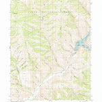 United States Geological Survey Lost Creek Dam, UT (1991, 24000-Scale) digital map