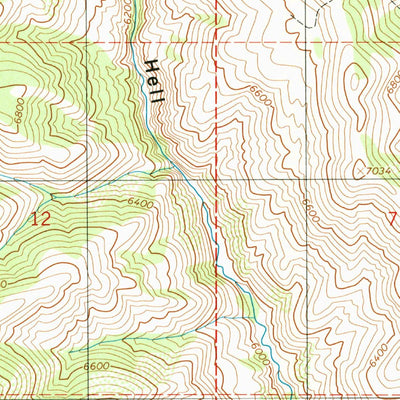 United States Geological Survey Lost Creek Dam, UT (1991, 24000-Scale) digital map
