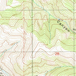 United States Geological Survey Lost Creek Dam, UT (1991, 24000-Scale) digital map