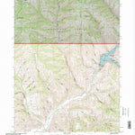 United States Geological Survey Lost Creek Dam, UT (1998, 24000-Scale) digital map