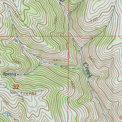 United States Geological Survey Lost Creek Dam, UT (1998, 24000-Scale) digital map