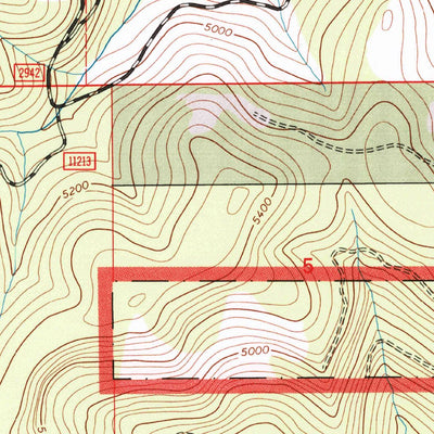 United States Geological Survey Lost Creek Divide, MT (1990, 24000-Scale) digital map