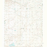 United States Geological Survey Lost Creek Lake, WY (1960, 62500-Scale) digital map