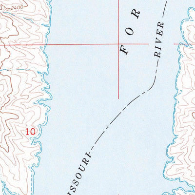 United States Geological Survey Lost Creek, MT (1965, 24000-Scale) digital map