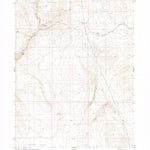 United States Geological Survey Lost Creek Pass, NV (1980, 24000-Scale) digital map