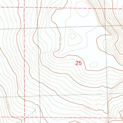 United States Geological Survey Lost Creek Pass, NV (1980, 24000-Scale) digital map