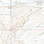 United States Geological Survey Lost Creek Reservoir, WY (1961, 24000-Scale) digital map