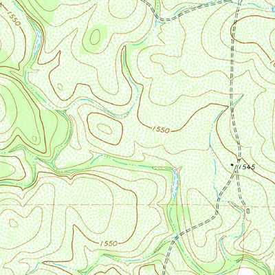 United States Geological Survey Lost Creek, TX (1963, 24000-Scale) digital map