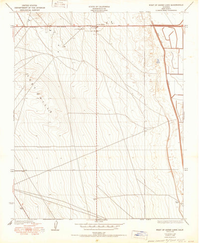 United States Geological Survey Lost Hills, CA (1950, 24000-Scale) digital map