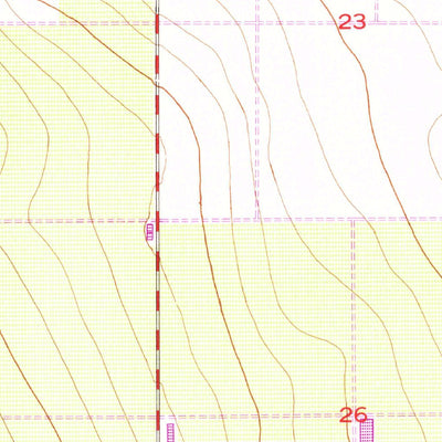 United States Geological Survey Lost Hills, CA (1953, 24000-Scale) digital map