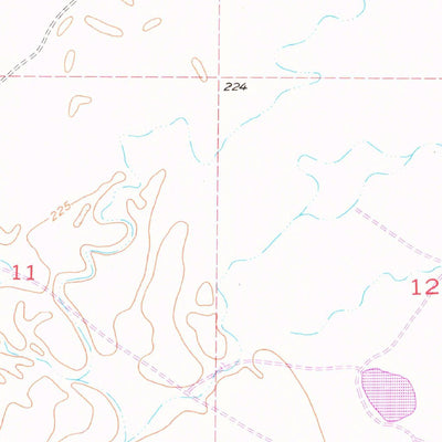 United States Geological Survey Lost Hills NE, CA (1954, 24000-Scale) digital map