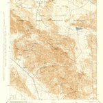United States Geological Survey Lost Horse Mountain, CA (1944, 62500-Scale) digital map