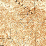 United States Geological Survey Lost Horse Mountain, CA (1944, 62500-Scale) digital map