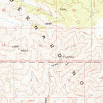 United States Geological Survey Lost Horse Mountain, CA (1958, 62500-Scale) digital map