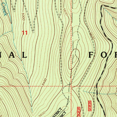 United States Geological Survey Lost Horse Mountain, MT (1997, 24000-Scale) digital map
