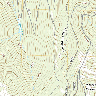 United States Geological Survey Lost Horse Mountain, MT (2020, 24000-Scale) digital map