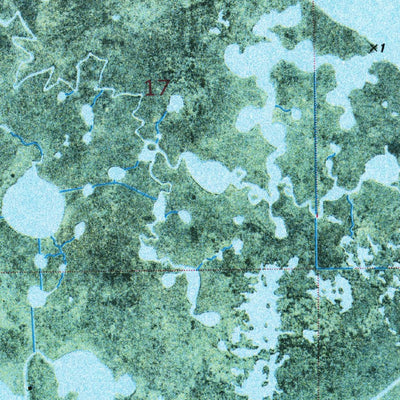 United States Geological Survey Lost Lake, LA (1974, 24000-Scale) digital map