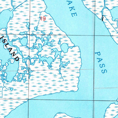 United States Geological Survey Lost Lake, LA (1998, 24000-Scale) digital map