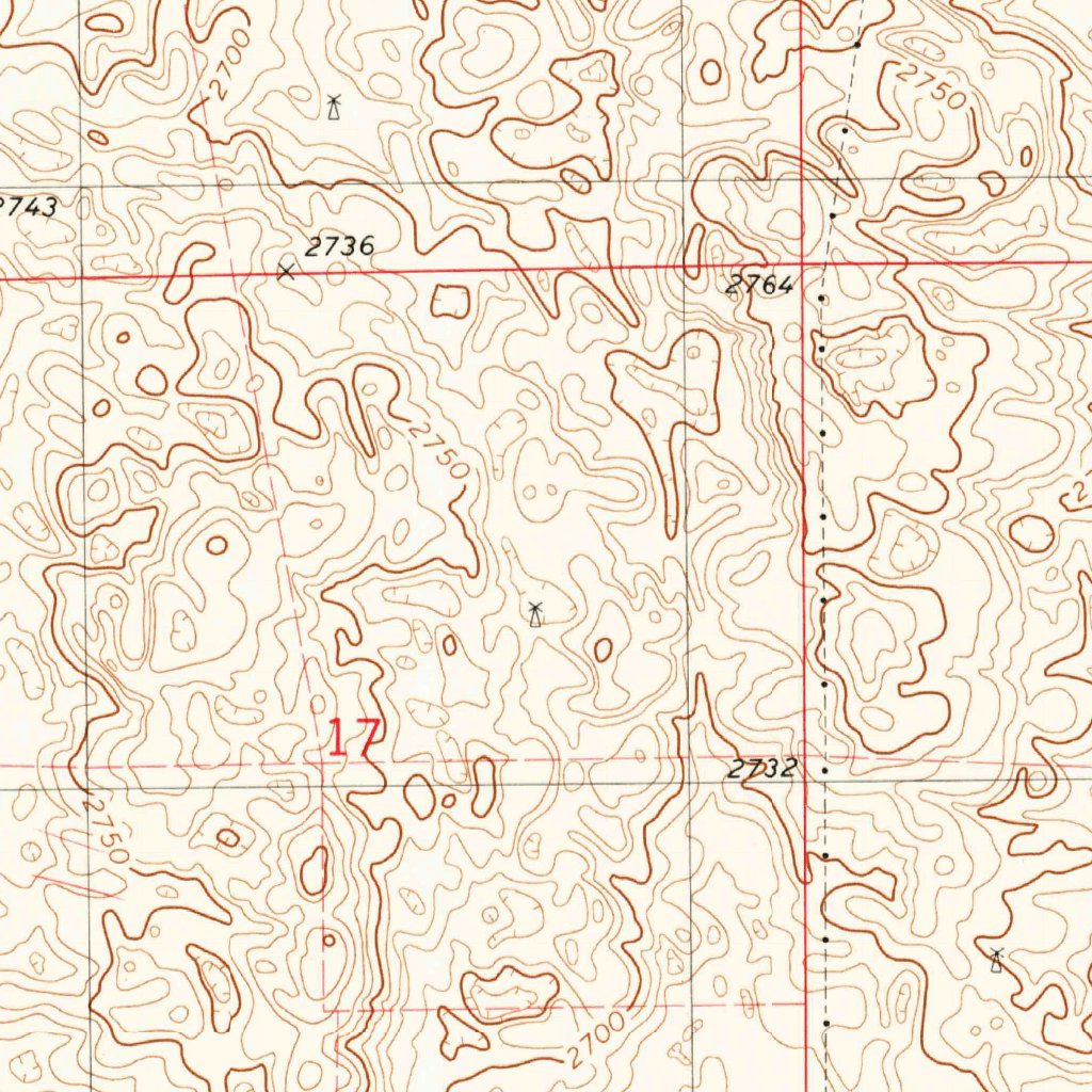 Lost Lake Ranch, NE (1982, 24000-Scale) Map by United States Geological ...