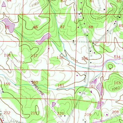 United States Geological Survey Lost Mountain, GA (1954, 24000-Scale) digital map