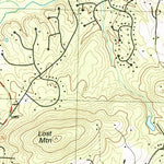 United States Geological Survey Lost Mountain, GA (1992, 24000-Scale) digital map