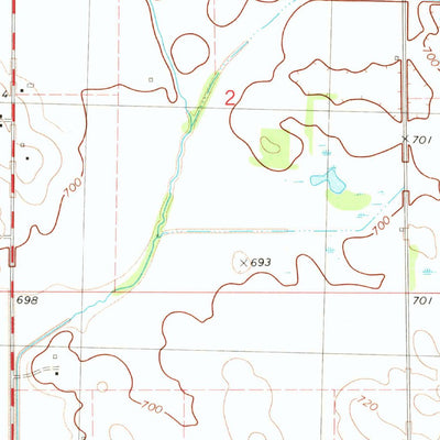 United States Geological Survey Lost Nation, IA (1980, 24000-Scale) digital map