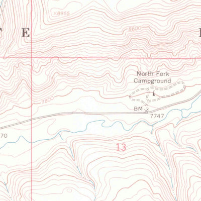 United States Geological Survey Lost Park, CO (1966, 24000-Scale) digital map