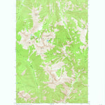 United States Geological Survey Lost Peak, WA (1969, 24000-Scale) digital map
