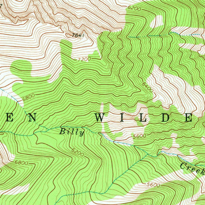 United States Geological Survey Lost Peak, WA (1969, 24000-Scale) digital map