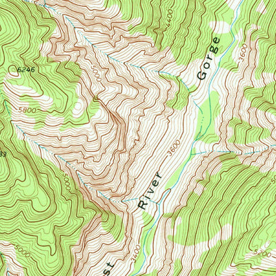 United States Geological Survey Lost Peak, WA (1969, 24000-Scale) digital map