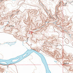 United States Geological Survey Lost River NE, MT (1972, 24000-Scale) digital map