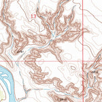 United States Geological Survey Lost River NE, MT (1972, 24000-Scale) digital map